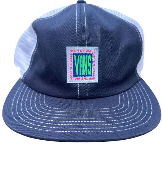 Vans Higher Place Unstructured Dress Blues Trucker Hat - Picture 1 of 5